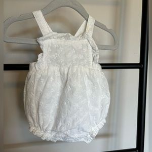 Angel Dear White bubble jumper